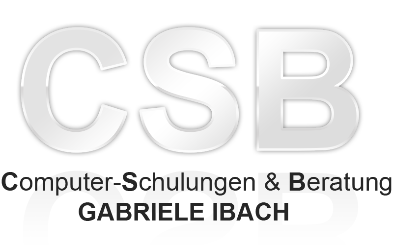 CSB-SCHULUNGEN - Gabriele Ibach - Computer-Schulungen & Beratung, Bühl